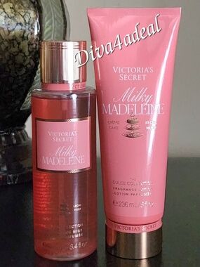 Victoria’s Secret MILKY MADELEINE 2PC Mist + Lotion Bundle